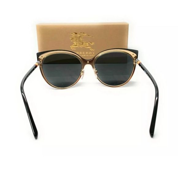 Burberry Women\'s Light Gold and Grey Sunglasses!